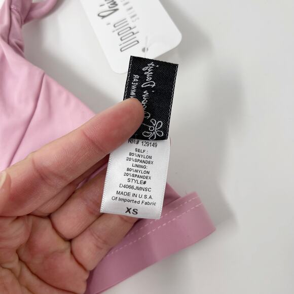 New Dippin Daisys Orchid XS Bralette Bikini Top Medium Side Tie Bikini Bottom - Picture 6 of 13